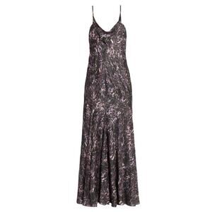 ISABEL MARANT Manelia Animal-Print Sleeveless Maxi Dress NWT FR 38 US 6